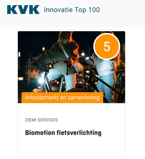 Ziemi op plek 5 van de meest innovatieve bedrijven van Nederland!